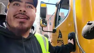 A Day In The Life Of A Construction CDL Driver | ASPHALT | FIRST WEEK BACK |