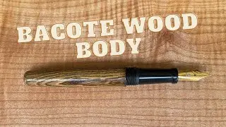 Bespoke Bacote wood Fountain Pen Body