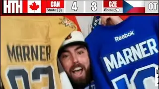 MITCH MARNER OT GAME WINNER GOAL REACTION IN QUARTERFINAL VS CZECHIA | 2026 WINTER OLYMPICS