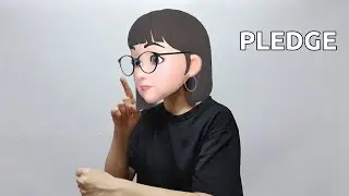 How to Sign Pledge in American Sign Language (ASL)?