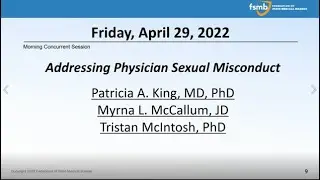 Addressing Physician Sexual Misconduct