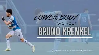 Lower Body Workout - Strength and Explosion | Bruno Krenkel Professional Footballer - HD
