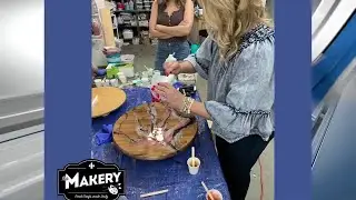 Making a Resin Charcuterie Board