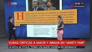 Duras cr&iacute;ticas a Mauricio Macri y Juliana Awada en 