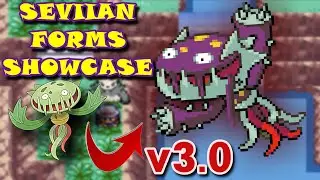 Pokemon Radical Red v3.0 - All Seviian Forms Showcase (NEW UPDATE)