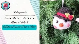 &iexcl;Haz tu propia esfera navide&ntilde;a de lana f&aacute;cil y r&aacute;pido!