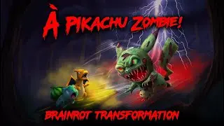 Pikachu Brainrot Pikachu's INSANE Zombie Transformation! 🤯 (Animated Story)