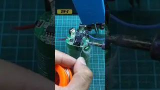 How To Make 12 Vol Cordless Drill Machine Battery #shortvideo #battery #drill #18650 #cell