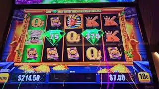 💚 Бесплатная игра на Cold Hard Cash и сбор бонусных игр на игровом автомате Mo' Mummy High Limit 💚