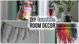 DIY Tumblr Inspired Room Decor + Organization!