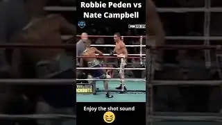 Robbie Peden vs Nate Campbell  Enjoy the left uppercut sound #boxing #KO