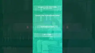 Преобразуйте Visio в PowerPoint в один клик &ndash; 100% бесплатно.