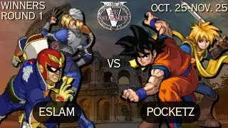 Eslam (Falcon, Sheik) против PocketZ (Goku, Isaac) - Первый раунд плей-офф - EU Summit 5