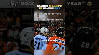 RANKING TOP 5 NHL Mic&rsquo;d Up Moments 🎤🏒