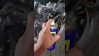 How to clean engine #trending #bts #wd40