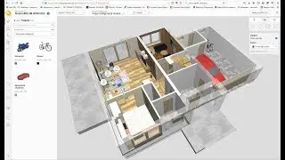 Projekt Noelia BIS 2M (WOK1052) urządzany w iDesigner