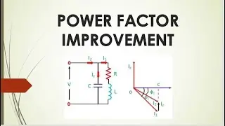 Power Factor Improvement #circuitanalysis #accircuits #powerfactor #parallelcircuit
