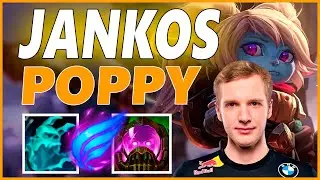 ⚡JANKOS POPPY JUNGLE GAMEPLAY⚡SEASON 12 LEAGUE OF LEGENDS