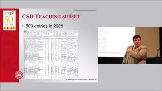 Permeating the CSD into Chemical Education