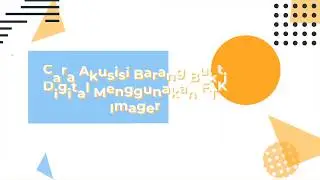 Cara mengakusisi barang bukti digital menggunakan FTK Imager | Video Tutorial