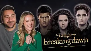 HUSBAND'S FIRST TIME WATCHING BREAKING DAWN PART 2 (2012) *MOVIE REACTION*