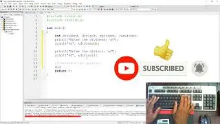 6. How to compute quotient   remainder in C - Learning Programming by Coding