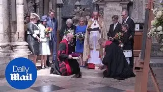 Professor Stephen Hawking's ashes are buried in Westminster Abbey