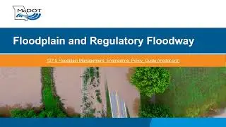 Floodplain and Regulatory Floodway