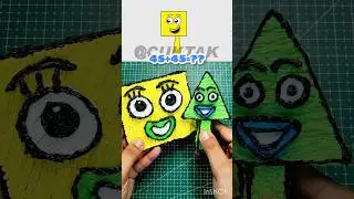 Я создала своего персонажа Sprunki, Салли Сквер (из Save The Shapes) #sprunki #sprunkioc #shapes ...