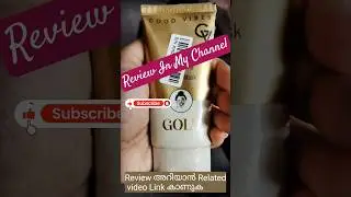 Tried Good Vibes Gold Peel-off Mask | For Review,see Related Videos #goldpeeloffmask #goodvibes