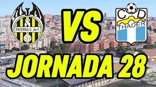 FUTBOL FFCV  LLIGA COMUNITAT PATERNA CF VS CD THADER