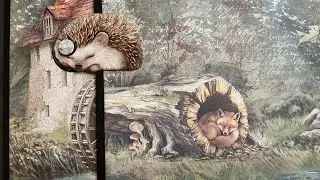 Creating page 1 using Stamperia Herbarium Silvae