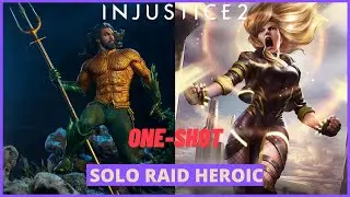 ONE-SHOT SOLO RAID HEROIC SUB BOSS SONIC BLACK CANARY| INJUSTICE 2 MOBILE