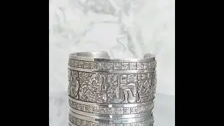 Mayan Cuff and Sugar Skull