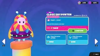 HOW TO GET CLOSE ENCOUNTER SKIN IN FALL GUYS!