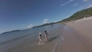 🌴 Nacpan Beach Drone Footage | El Nido, Palawan, Philippines 🇵🇭 |