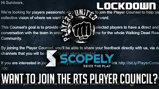 TWD RTS: Player Council Signups - The Walking Dead: Road to Survival