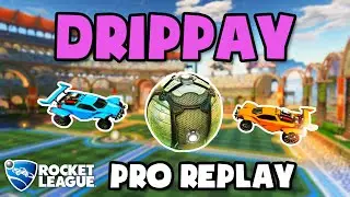 Drippay Pro Ranked 2v2 POV #87 - Rocket League Replays