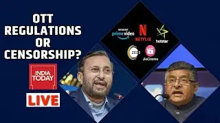 Ravi Shankar Prasad Live| OTT, Social Media Censorship Or Regulation? Modi Govt Press Briefing Live