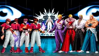 [KOF Mugen] Chris vs vs Geese Howard Team