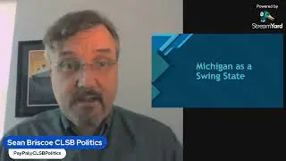 Michigan as a Swing State 2024!