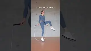 Crougar Tutorial💫 Master more tricks in my app (link in bio) #sports #jumprope #skipping #tricks