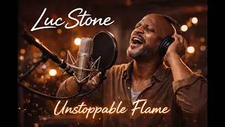 Luc Stone &ndash; Unstoppable Flame (Visualizer + Lyrics) [Soul] [Modern R&B]