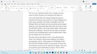 Att bo på landet eller i stan - الحياة في الريف أو المدينة
