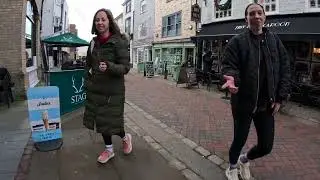High Street, Whitefriars, Marlow arcade, St.Margarets street, Castle street Canterbury. 24/12/25.