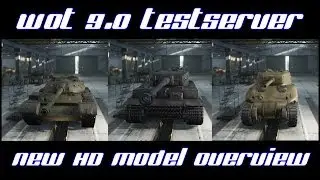 WoT - Testserver 9.0 - new HD models