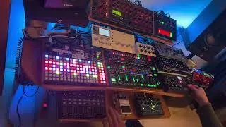 Synthstrom Deluge, Waldorf Blofeld, Virus B, MB 33 and Dreadbox Typhon 16-02-2023