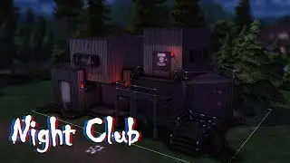 Ночной клуб🎶🍹| Night Club The Sims 4 | Строительство | NO CC