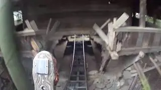 Matterhorn-Blitz Front Row On Ride Lights-On POV - Europa-Park