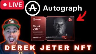 DEREK JETER NFT DROP ON AUTOGRAPH.IO